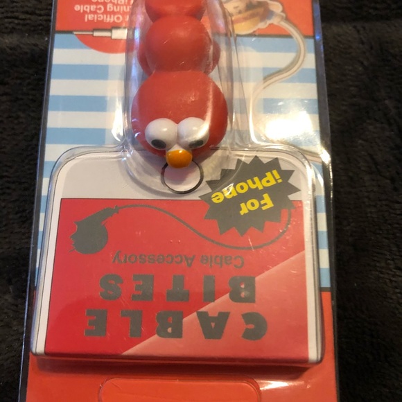Sesame Street Cookie Monster & Elmo Cable Bite NWT - Picture 4 of 6